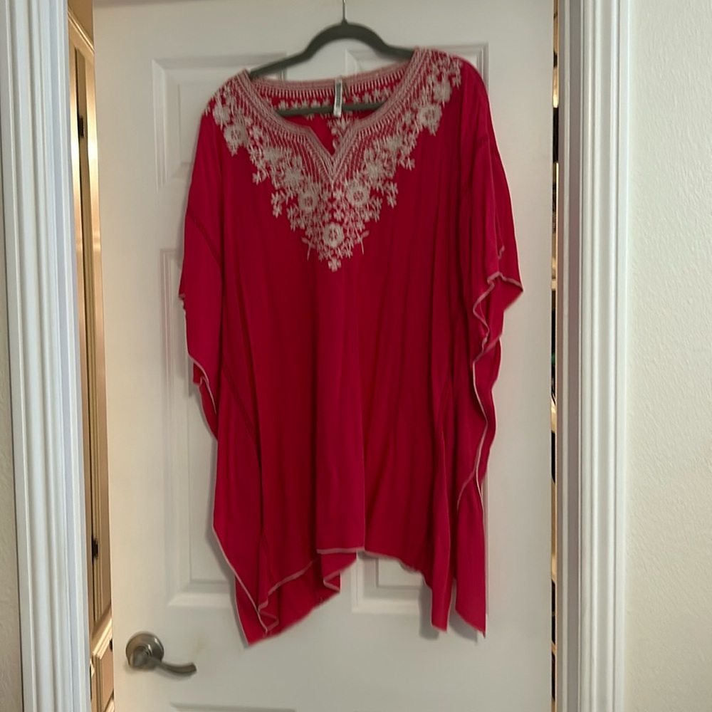 Embroidered tunic.
